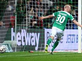 Davy Klaasen buteur lors de la victoire à domicile 2-0 face à Wolfsburg. AFP