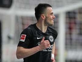 Kostic auteur d'un doublé contre Stuttgart. AFP