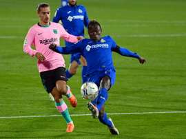 Griezmann et Dembélé sur le banc en Champions League. AFP