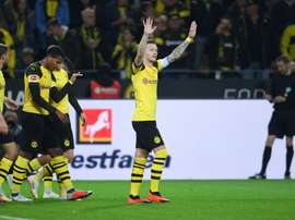 El Borussia se llevó la victoria tras meterle siete goles al . AFP