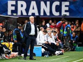 Le sélectionneur de l'équipe de France Didier Deschamps. AFP