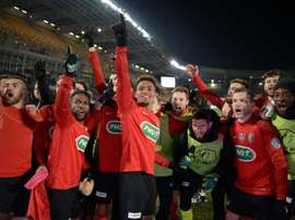 Les Herbiers veulent écrire l'histoire mardi soir en Coupe de France. AFP