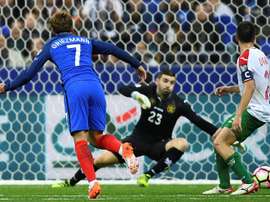 Un but de Matuidi a suffi à la France pour s'imposer à Sofia. AFP
