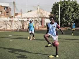Coup d'envoi de la ligue féminine de football au Soudan. AFP