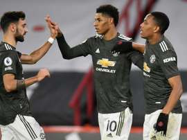 Liverpool laisse Manchester United à sa place de leader.afp