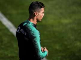 Cristiano Ronaldo está de volta a seleção portuguesa. AFP