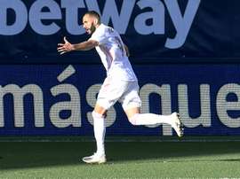 Benzema de retour face au Shakhtar. AFP