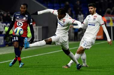 Les compos probables du match de Coupe de la ligue entre Lyon et Lille. AFP
