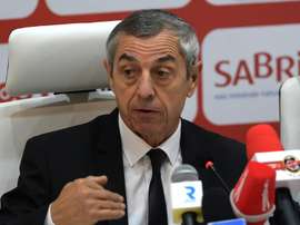 Le tout nouveau sélectionneur de la Tunisie Alain Giresse. AFP