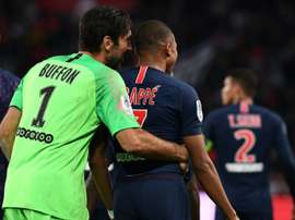 Mbappe and Buffon will return to the starting XI. AFP