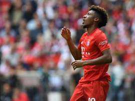Kingsley Coman buteur lors de la victoire à domicile sur Francfort. AFP