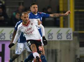 El Leganés y el Girona quieren a Braithwaite. AFP