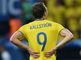Kallstrom earned 131 caps for Sweden. AFP