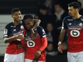 Le groupe du LOSC pour affronter l'OM. afp