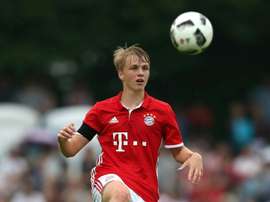Felix Götze assina contrato profissional até 2019 com o Bayern de Munique. AFP