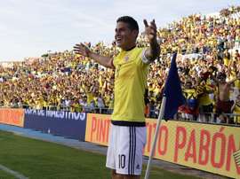 Colombia se llevó la victoria ante Camerún. EFE/Archivo