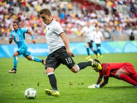 LAllemand Nils Petersen, auteur dun quintuplé face aux Fidji, le 10 août 2016 aux JO de Rio