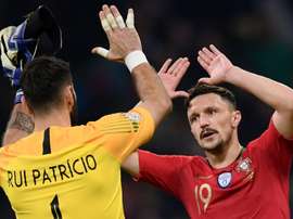 Portugal qualified for the semi-finals on Saturday. AFP