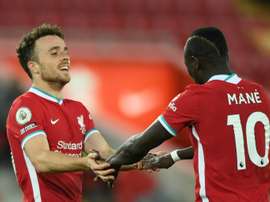 Liverpool's Diogo Jota spoke about his past at Atletico. AFP
