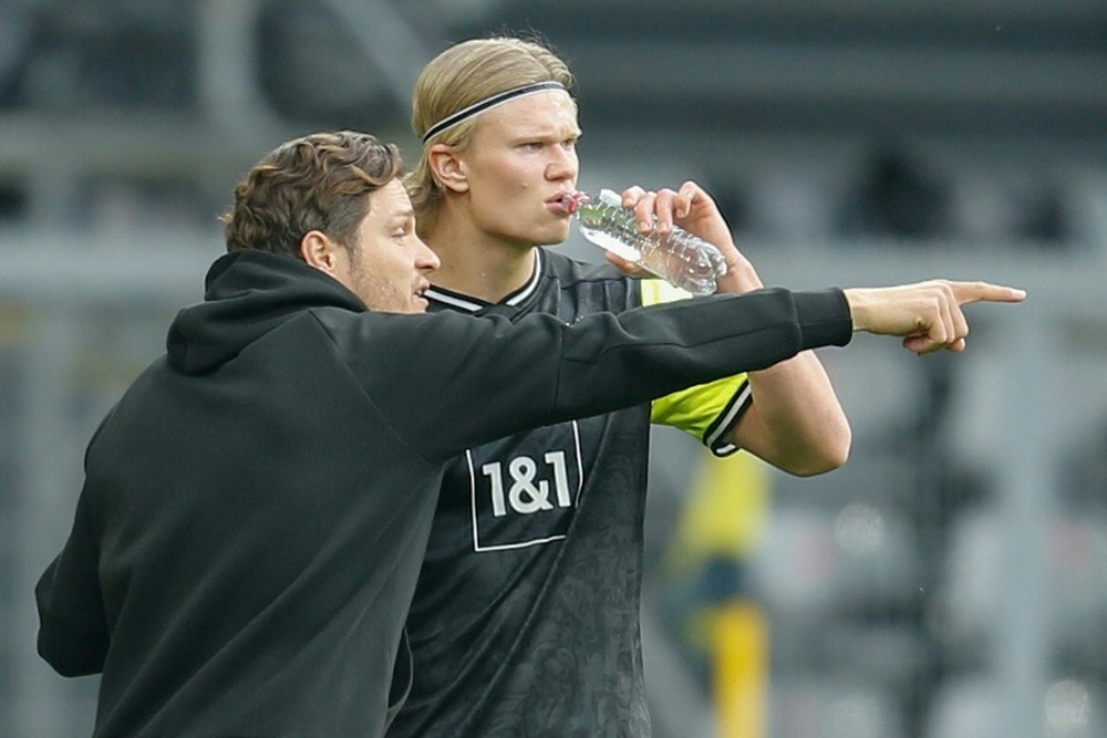 Borussia again make it clear that there will be no exit for Haaland. AFP