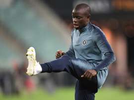 Kanté a peur de s'entraîner. AFP