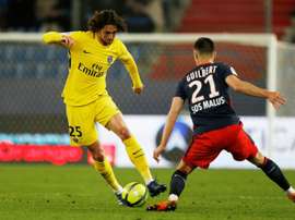 Rabiot termina contrato con el PSG en junio. AFP