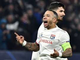 Le message de motivation de Depay aux supporters et à ses coéquipiers. AFP