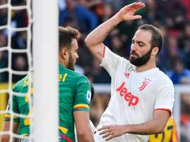 Higuaín apareceu como possível reforço do River. AFP