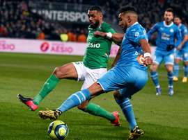 Les compos probables du match de Ligue 1 entre Marseille et Toulouse. AFP