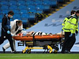 Eric García is ok now. AFP
