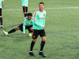 Ronaldo could start up front after teaming up with the squad. AFP