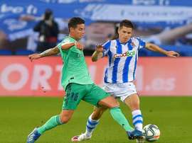 James Rodriguez still hoping for a move to Atletico. AFP