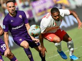 Ribéry, 'MVP' de la Serie A en septiembre. AFP