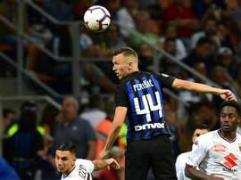 Ivan Perisic lors du match nul sur sa pelouse contre le Torino. AFP