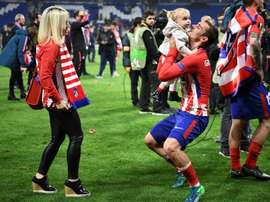 Griezmann de nouveau papa. AFP