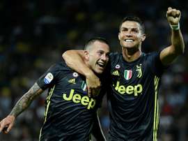 CR7 volvió a marcar y ganar. AFP