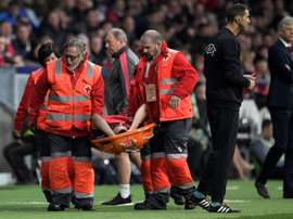 Momento difícil para Koscielny. AFP