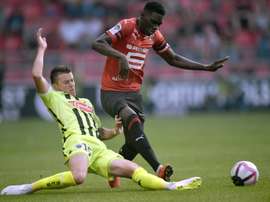 Ismaïla Sarr est sous contrat jusqu'en 2021 avec Rennes. AFP
