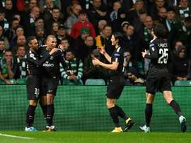 PSG goleia Celtic na estreia da Champions. AFP