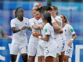 La France a battu les Pays-Bas. AFP