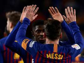 Les compos officielles du match de Liga entre le FC Barcelone et Valladolid. AFP