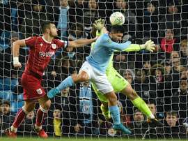 Agüero sauve encore son équipe dans les dernières minutes. AFP