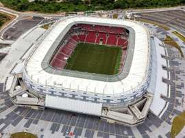 Arena Pernambuco será o palco do maior clássico sul-americano. AFP