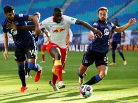 United still want Upamecano. AFP