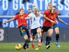 SheBelieves Cup: les Etats-Unis viennent à bout de l'Espagne. AFP