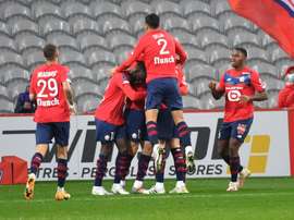 El Lille apaga la ilusión del Lens. AFP