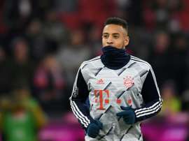Tolisso s'est blessé à la cheville ce lundi. AFP
