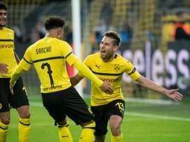Gran partido en el Westfalenstadion. AFP