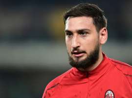 L'AC Milan prépare la prolongation de Donnarumma. AFP Le Milan continue d'insister pour prolonger Gi