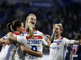 'Manita' lyonnaise face au PSG. AFP